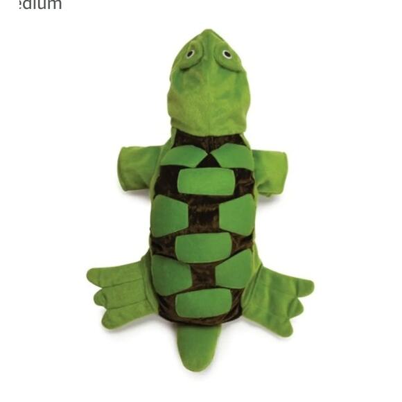 Zack & Zoey Dog Puppy Green SEA TURTLE Halloween Costume Photos Plush Size XL - Picture 1 of 12